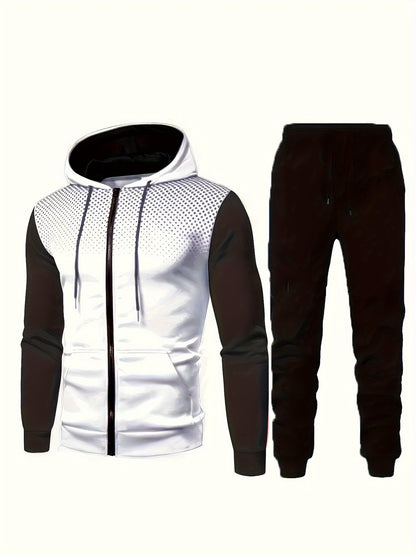 Sportliche Trainingsjacke Herren Kapuze