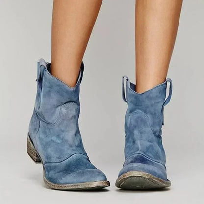Women's Leather Western Boots