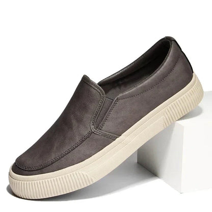 Men's Leather Shoes Comfortable Rubber Sole