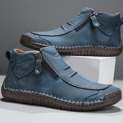 Non-slip Leather Boots Orthopedic Men's