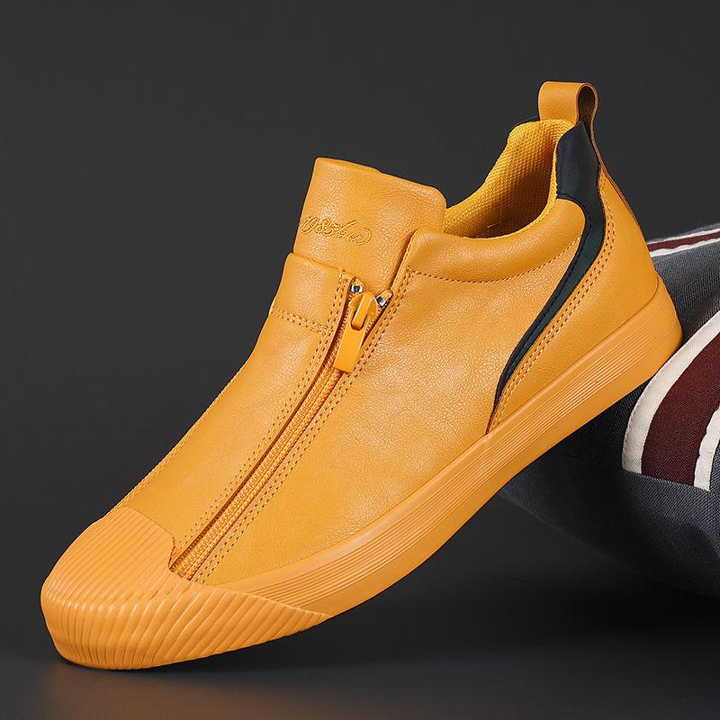 Men's Leather Shoes Non-Slip Soles