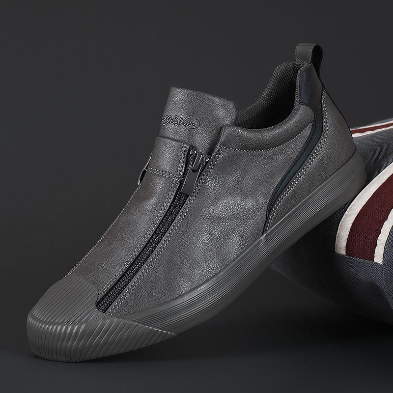 Men's Leather Shoes Non-Slip Soles