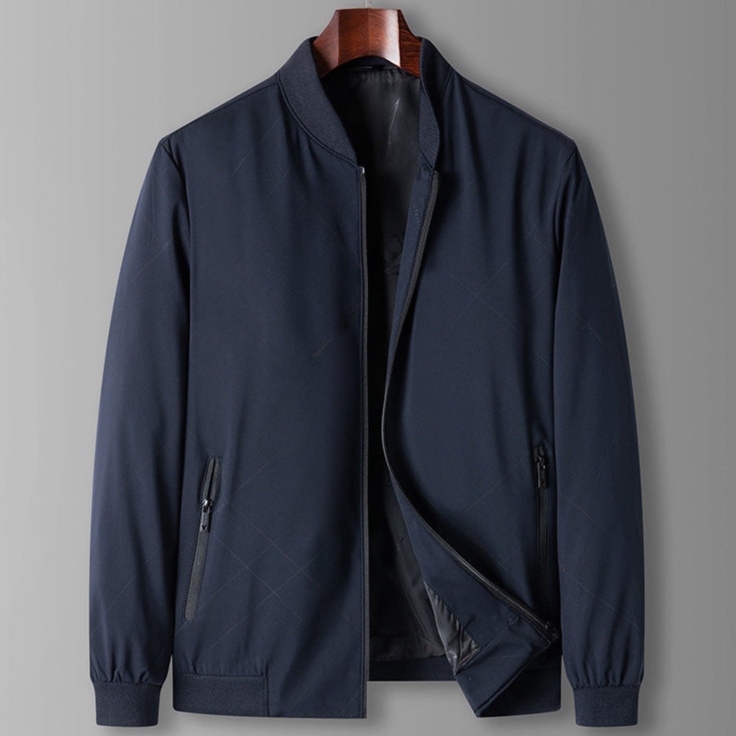 Leicht Windbreaker Jacke Sportlich Männer - IdealeKleiden