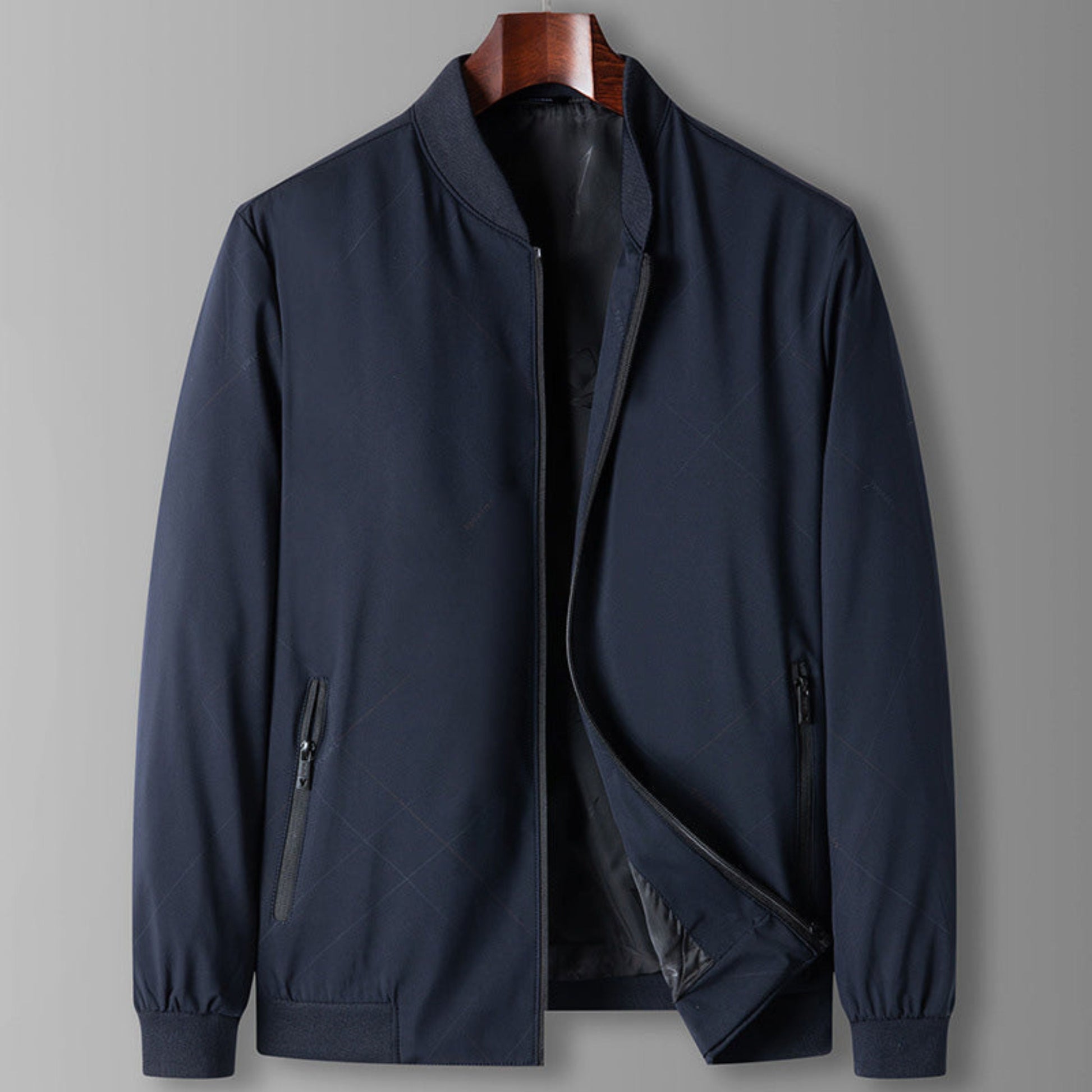 Leicht Windbreaker Jacke Sportlich Männer - IdealeKleiden