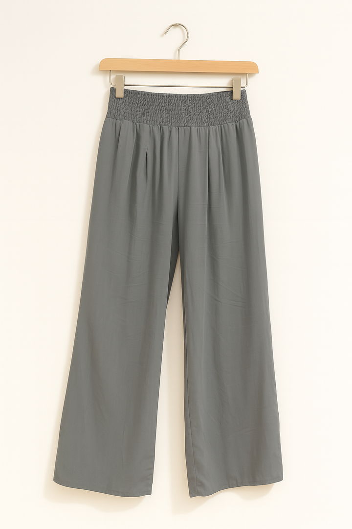 Sommerhose Damen Hochtailliert Stretch - IdealeKleiden