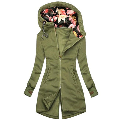 Women's Transitional Jacket Hood Spring