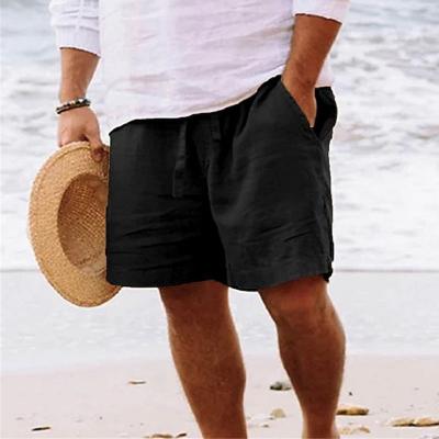 Linen Shorts Comfortable Summer Men's