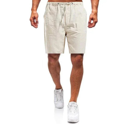 Men's Linen Loose Fit Summer Shorts