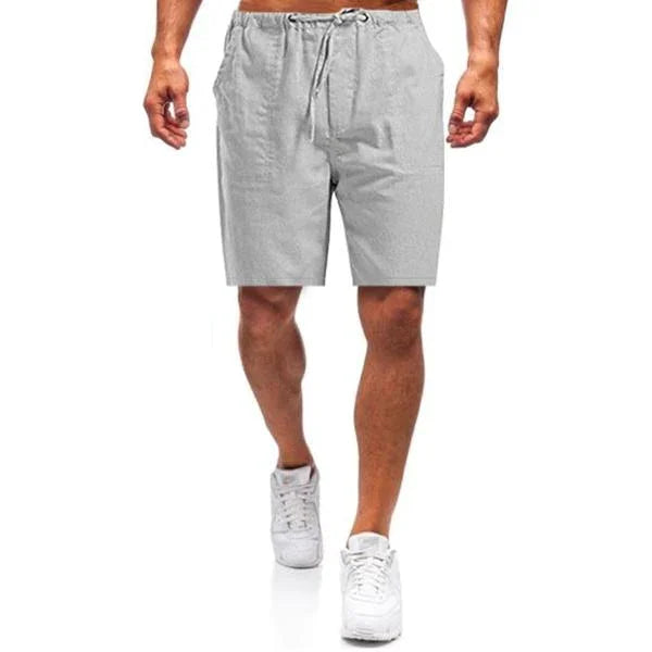 Men's Linen Loose Fit Summer Shorts