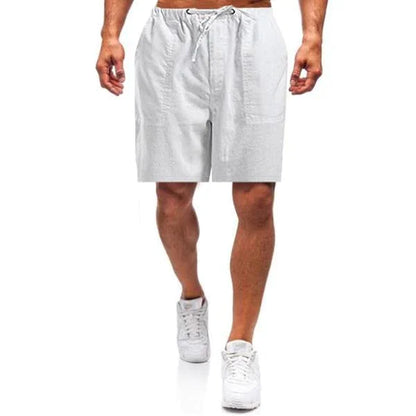 Men's Linen Loose Fit Summer Shorts