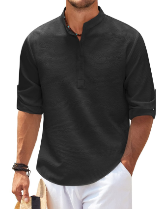 Lightweight Men's Cotton Shirt Modern