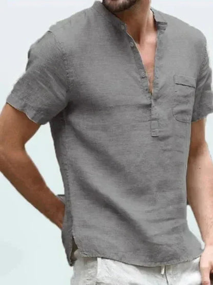 Linen Shirt Summer Comfort Fit