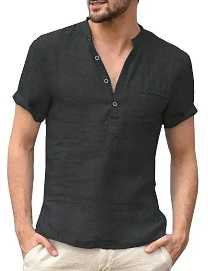 Linen Shirt Summer Comfort Fit