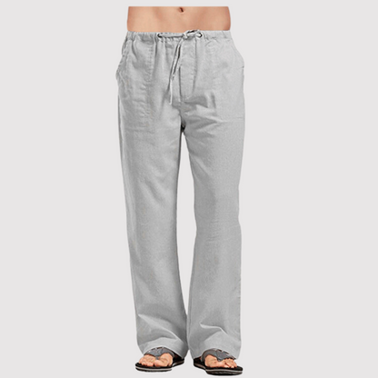 Summer Trousers Linen Comfortable Men's