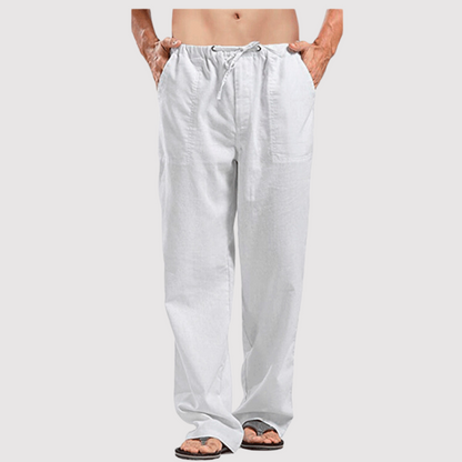 Summer Trousers Linen Comfortable Men's