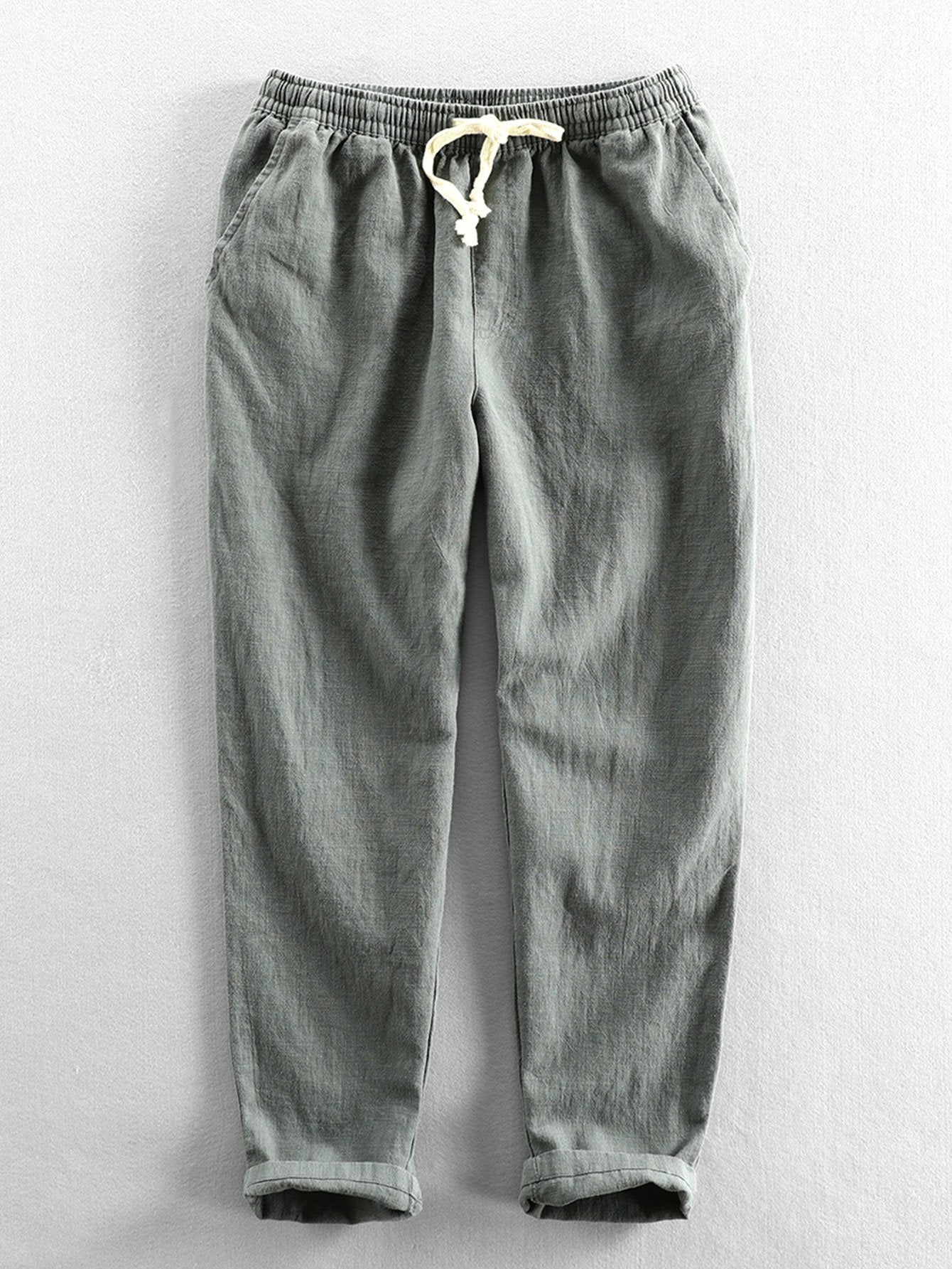 Comfortable Men's Casual Elastic Waist Pants