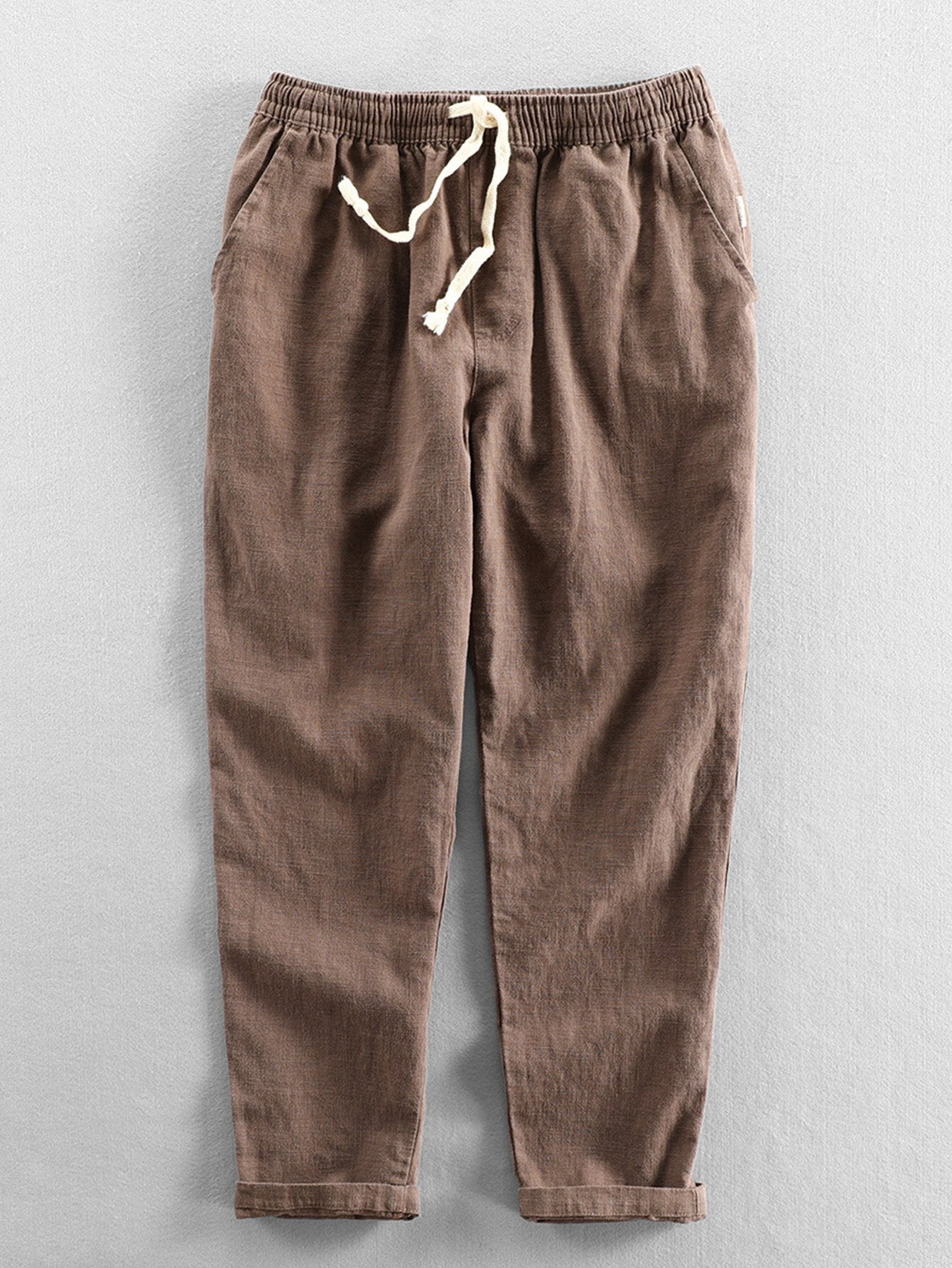 Comfortable Men's Casual Elastic Waist Pants