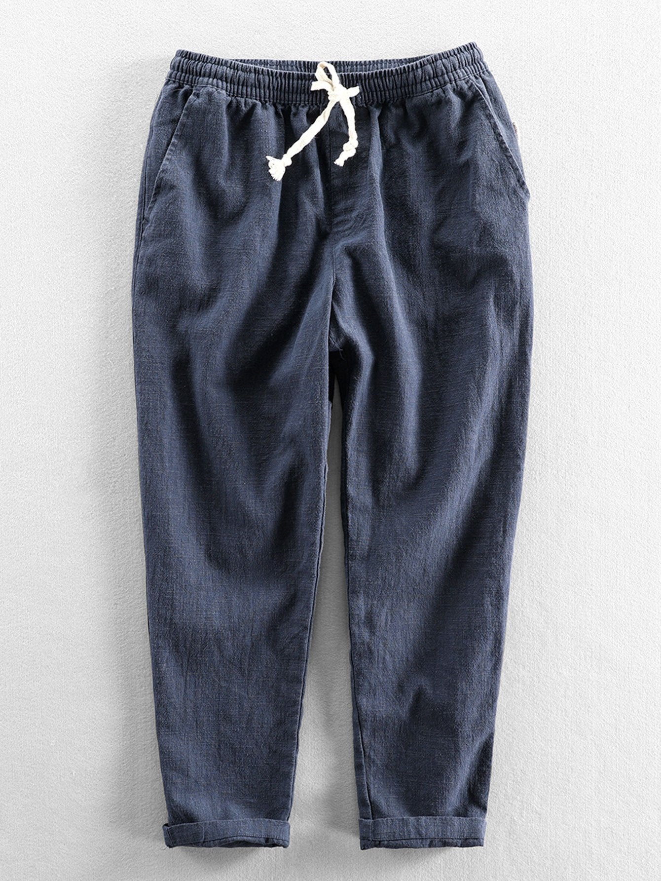 Comfortable Men's Casual Elastic Waist Pants
