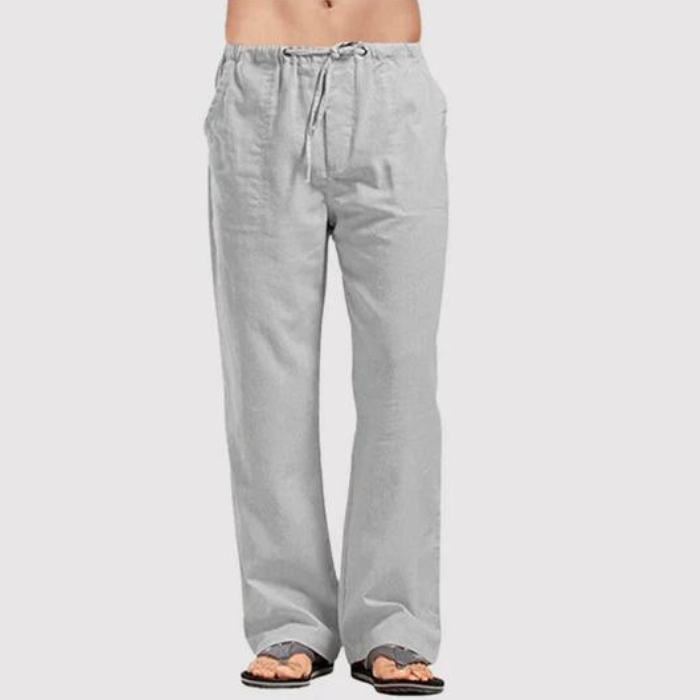 Men's Linen Pants Comfortable Summer Casual