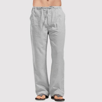 Men's Linen Pants Comfortable Summer Casual