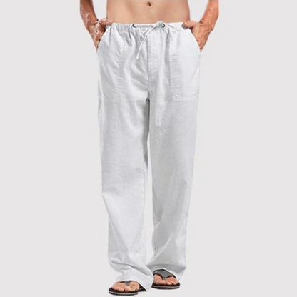 Men's Linen Pants Comfortable Summer Casual