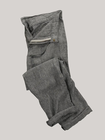 Men's Lightweight Summer Trousers Comfortable Straight Leg