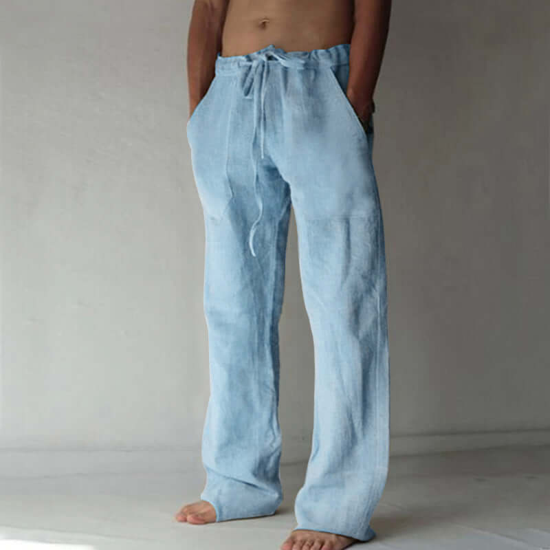 Men's Comfortable Linen Summer Trousers