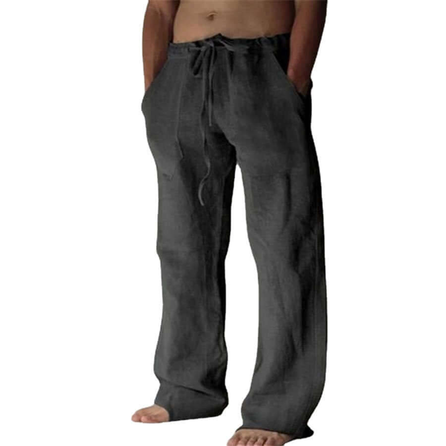 Men's Comfortable Linen Summer Trousers