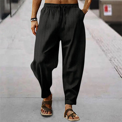 Men's Linen Trousers Comfortable Summer