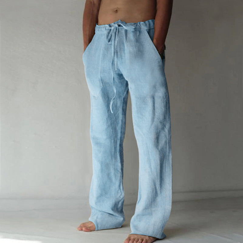 Comfortable Linen Pants for Men Summer
