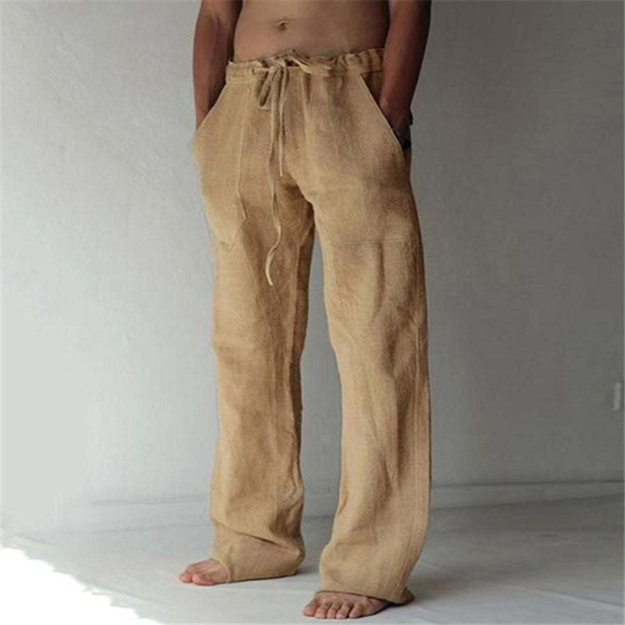 Comfortable Linen Pants for Men Summer