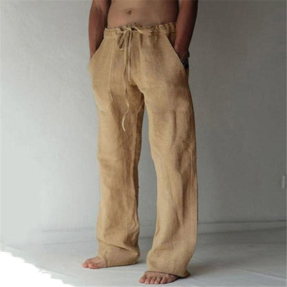 Comfortable Linen Pants for Men Summer
