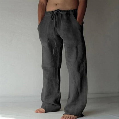 Comfortable Linen Pants for Men Summer