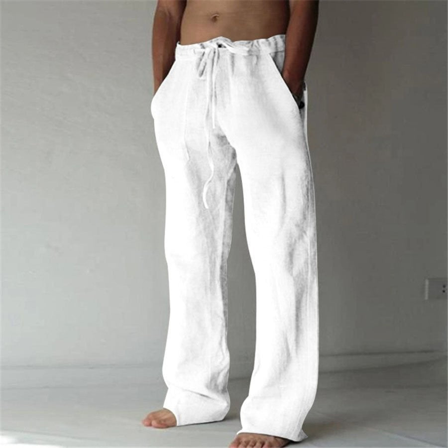 Comfortable Linen Pants for Men Summer