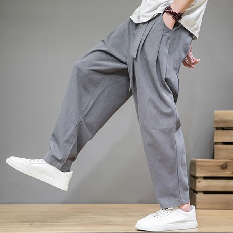 Comfortable Men's Trousers Light & Loose