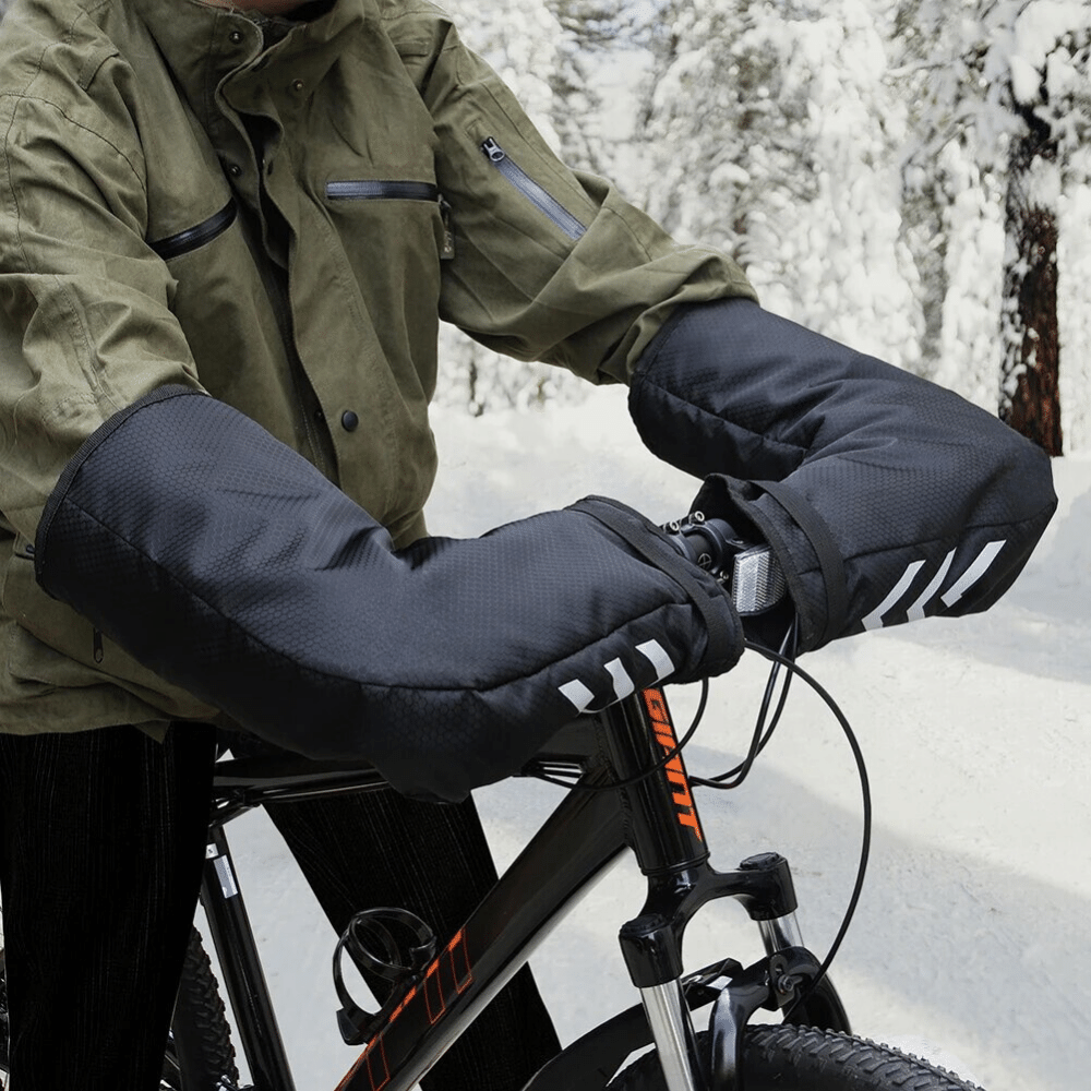 Wasserdichte Fahrradhandschuhe Lenkergriff - IdealeKleiden
