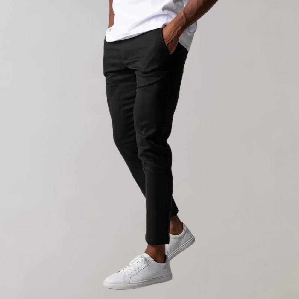 Fashionable Men's Chinos Slim Fit Lightweight Cotton
