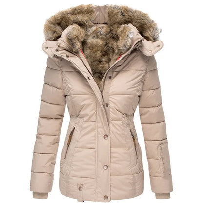 Warm Winter Dress Hood Faux Fur