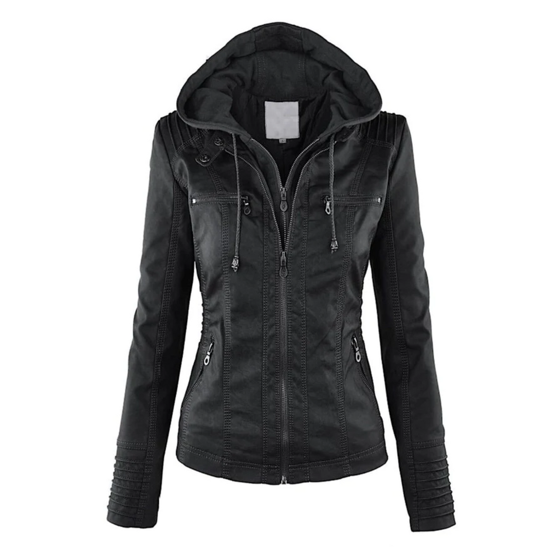 Praktische Damenjacke mit Kapuze
