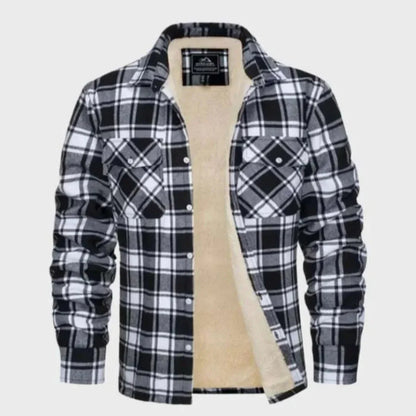 Soft Flannel Jacket Sherpa Lining Women's Shell