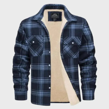 Soft Flannel Jacket Sherpa Lining Women's Shell