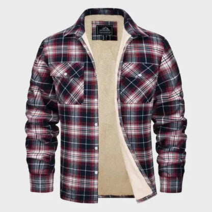 Soft Flannel Jacket Sherpa Lining Women's Shell