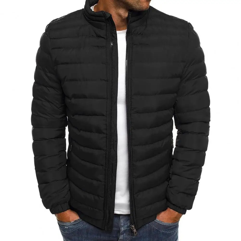 Men's Warm Puffer Jacket Winter Outdoor