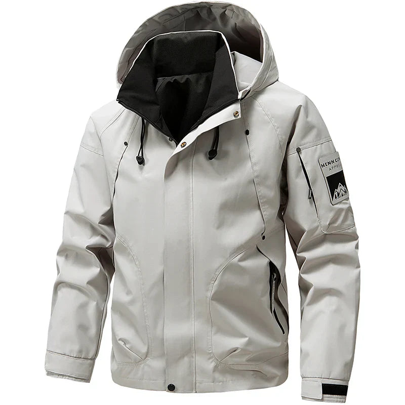 Men's Waterproof Hooded Softshell Jacket
