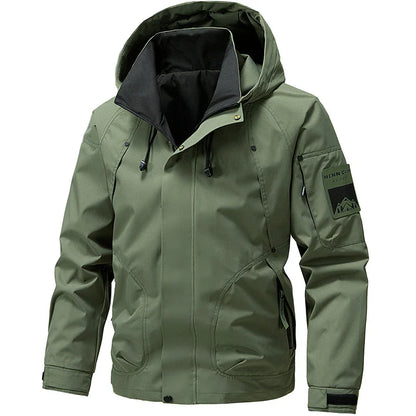 Men's Waterproof Hooded Softshell Jacket