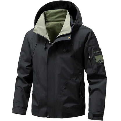 Men's Waterproof Hooded Softshell Jacket