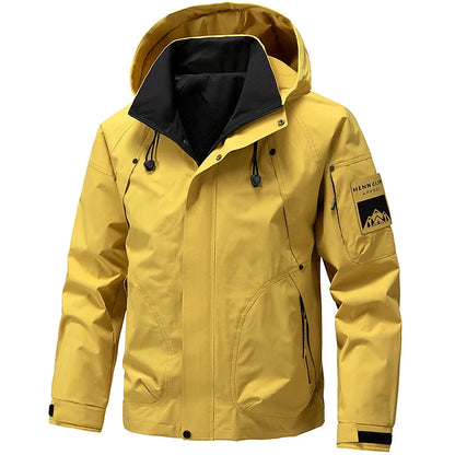 Men's Waterproof Hooded Softshell Jacket