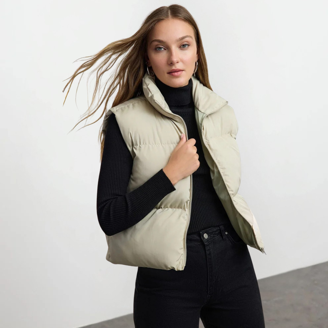 Women's Lightly Padded Quilted Vest