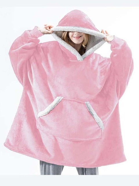 Cuddly Hoodie Soft & Warm Polyester