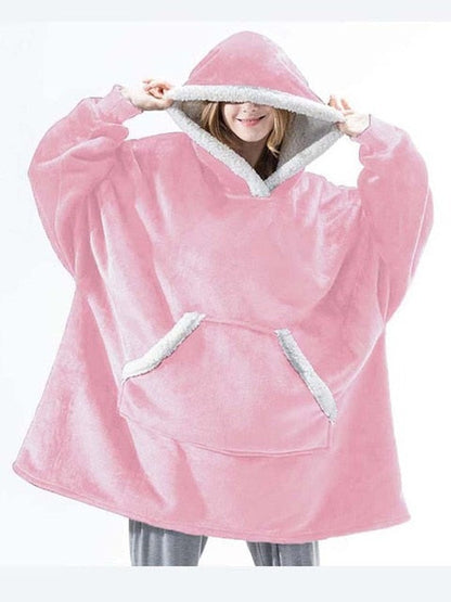Cuddly Hoodie Soft & Warm Polyester